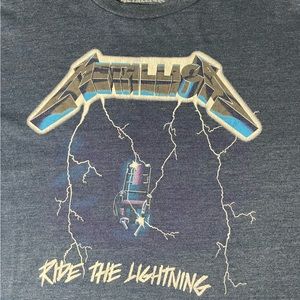 Metallica Blue shirt size xl